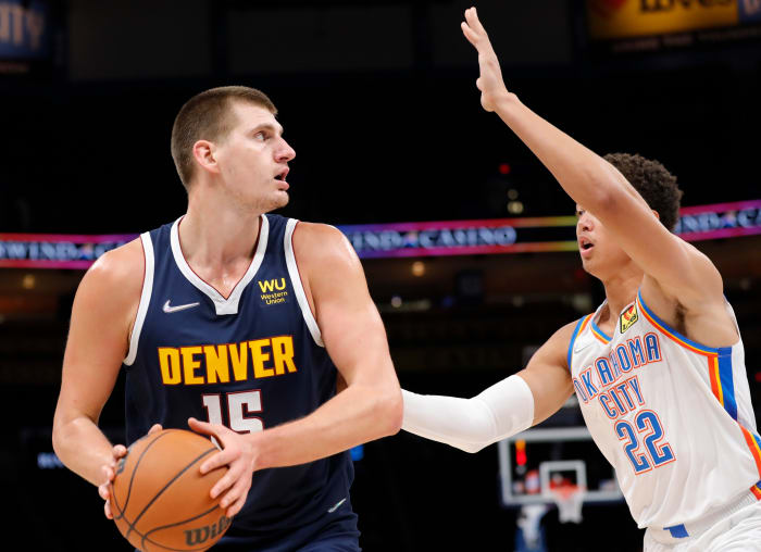 Isaiah Roby, Nikola Jokic, Denver Nuggets